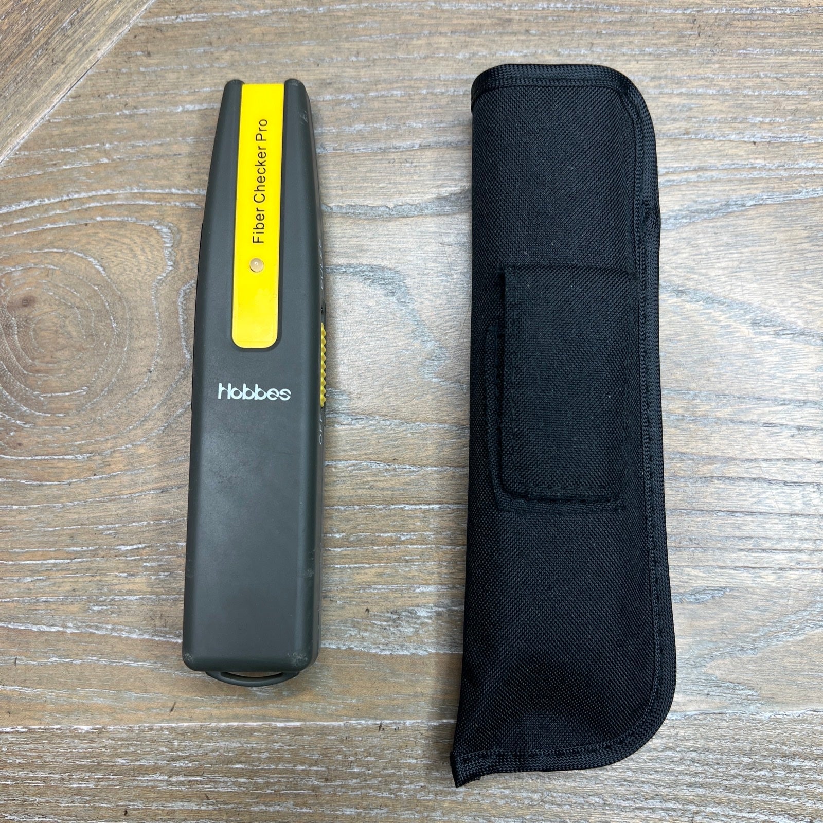 Hobbes Innovation Fiber Checker Pro With Carrying Case Tested Working