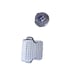 Wizisa WSIM02B Countertop Ice Maker Replacement Ice Basket White Parts Only