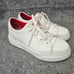 Samuel Hubbard Women's 8,5 Hubbard Flight Solo Sneaker White Leather