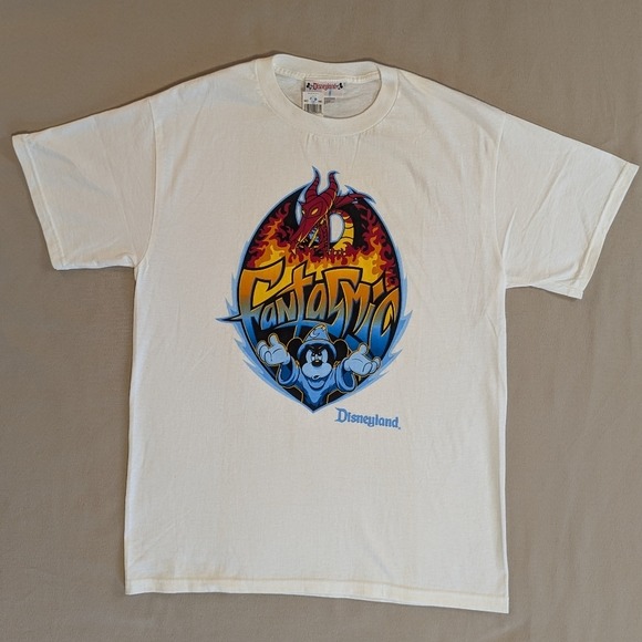 RARE: Vintage *NEW* Disneyland Fantasmic Sorcerer Mickey Mouse Shirt | Sz Med