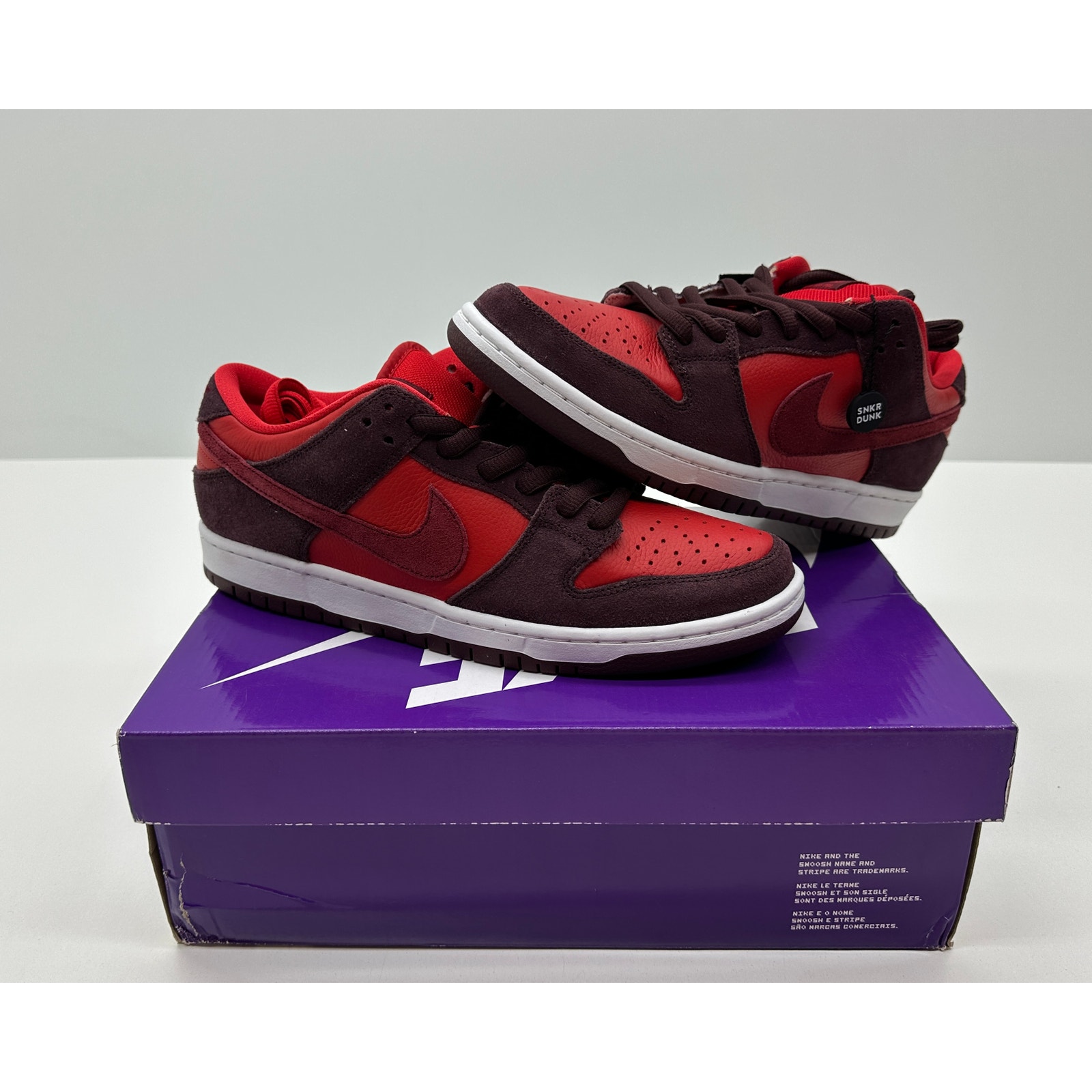 Nike SB Dunk Low Pro Shoes “Fruity Pack-Cherry” Size M10 W11.5 NIB #