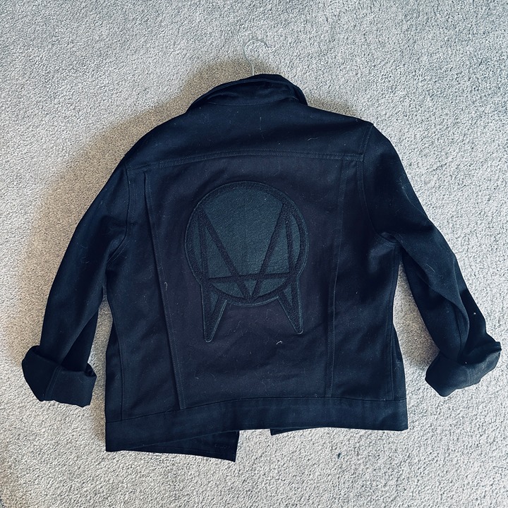 Owsla Black Logo Patch Denim Jacket
