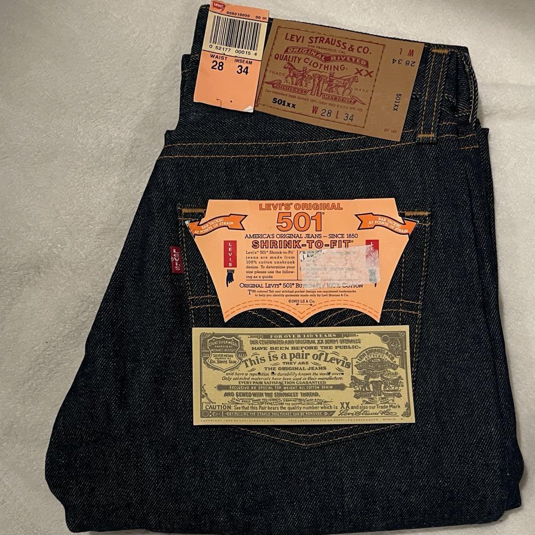 【USA Made】90s 00s Levi's 501 Deadstock with Flapper