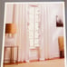 PiuBelle Piu Belle Matelasse Shabby White RUFFLE Panels Curtains Drapes 52 X 84