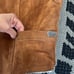 Sherpa leather vest