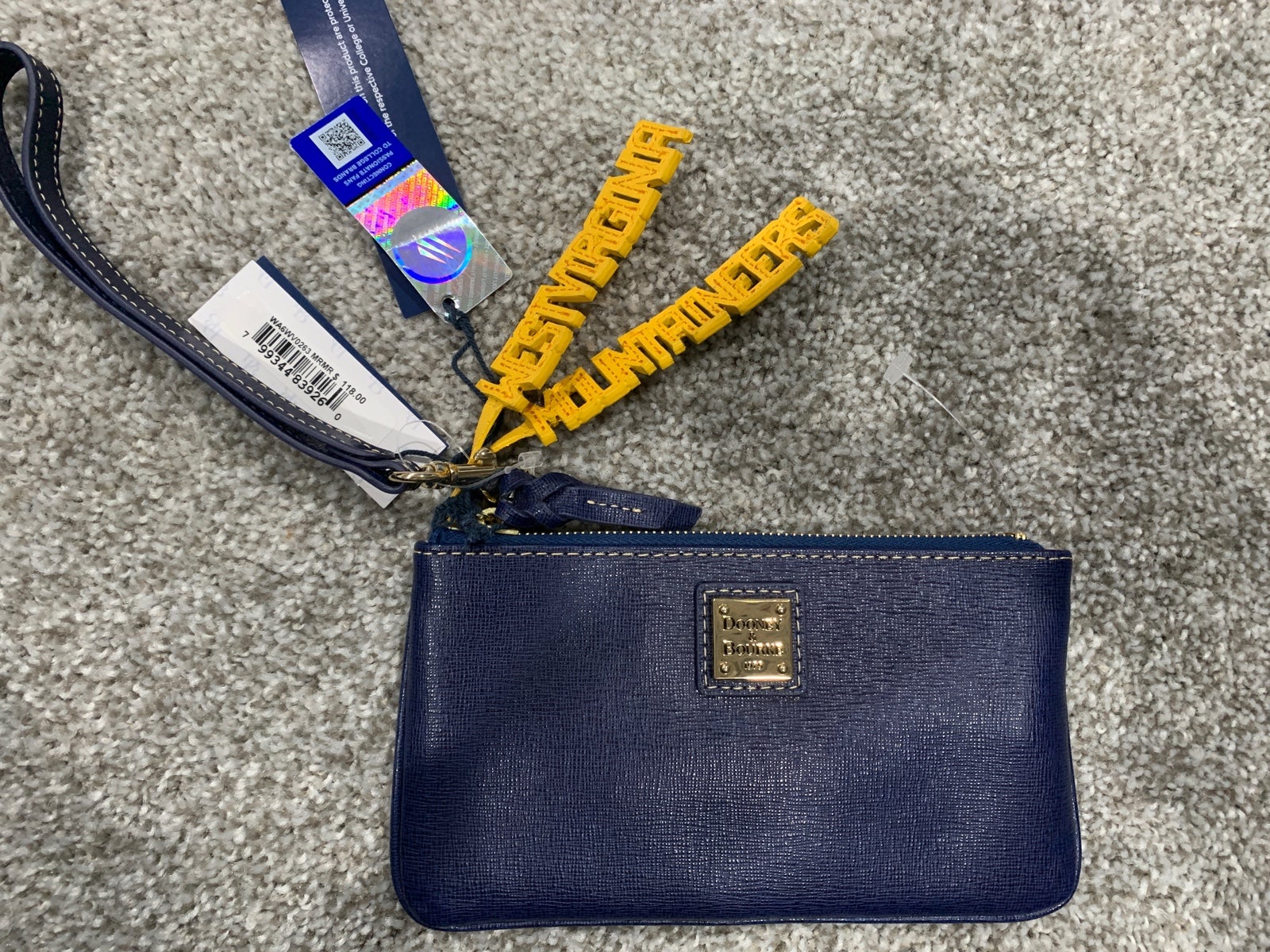 offering store WVU Dooney & Bourke Wristlet Women offering store WVU Dooney & Bourke Wristlet Women