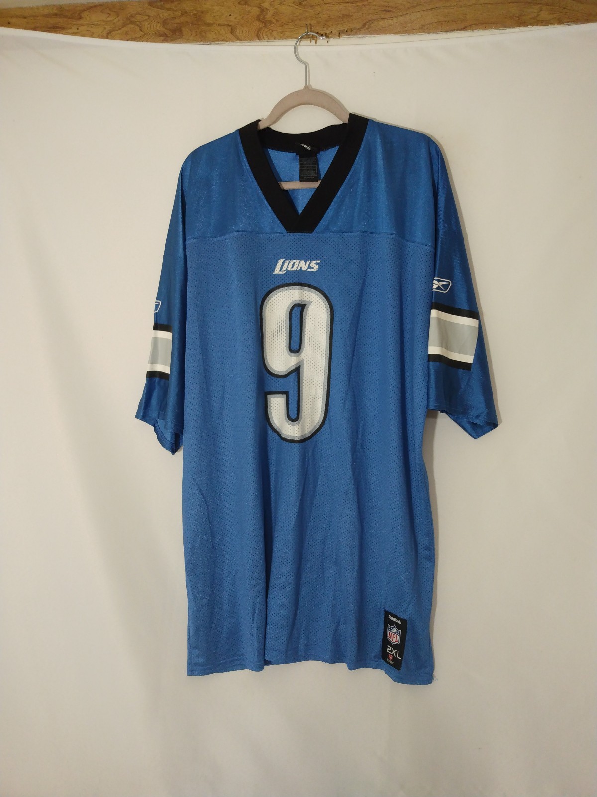 Mens Vintage Reebok Matthew Stafford Detroit Lions Football Jersey Sz 2XL