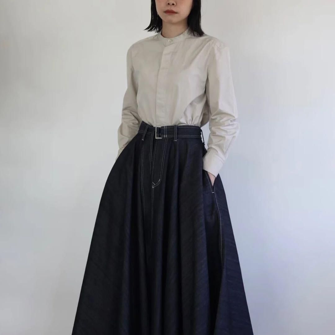 年末のプロモーション特価！ foufou Skirt Denim Flare Super パンツ