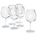 IKEA STORSINT Red Wine Glass, Clear, 6 Pack, 23 oz (203.962.98) NEW