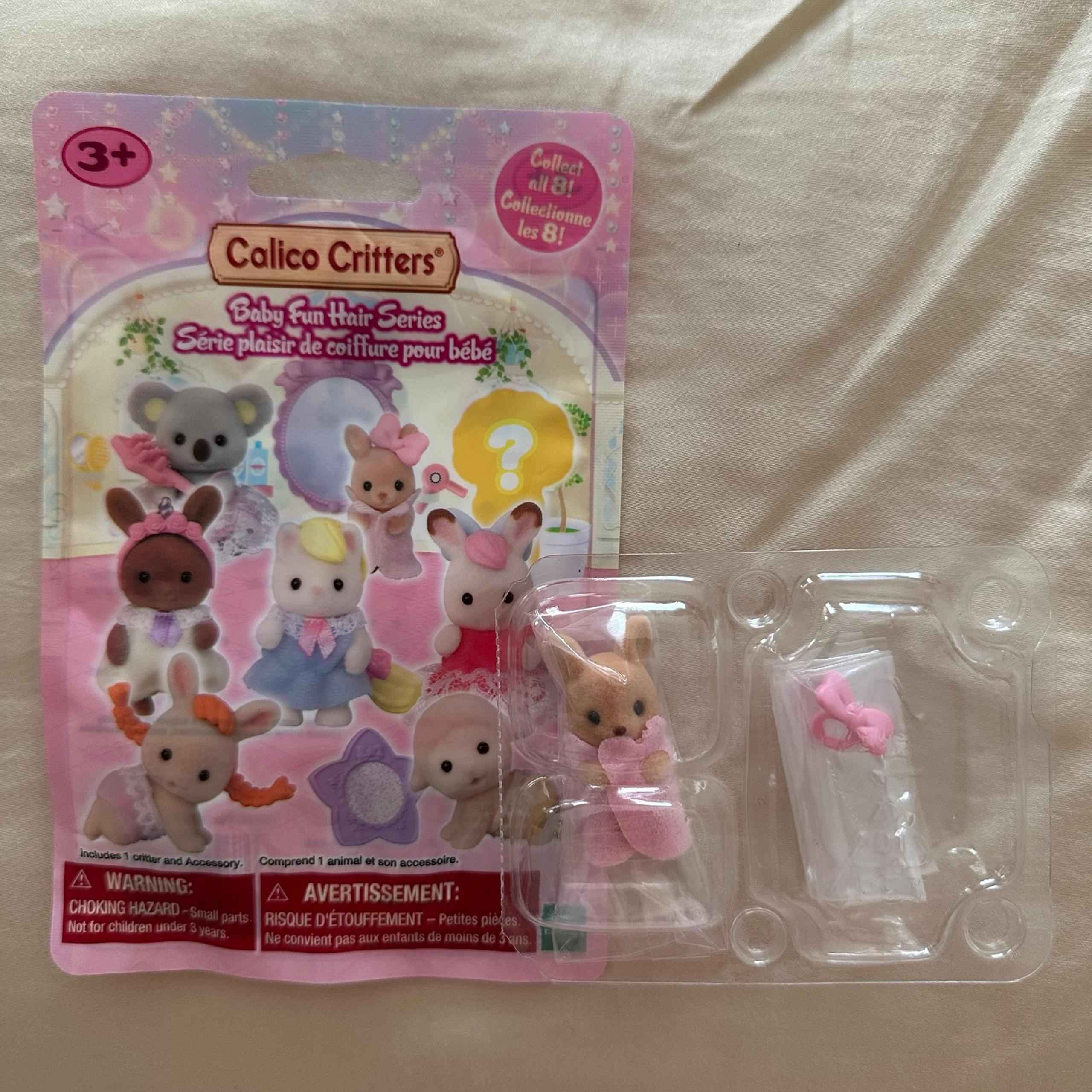 calico critters baby fun hair series katie