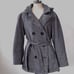 Liz Claiborne Tweed Cotton blend Pea Coat