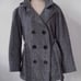 Liz Claiborne Tweed Cotton blend Pea Coat
