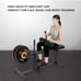 SPART Adjustable Seated Calf Raise Machine, 600LBS with Band Pegs, New