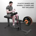 SPART Adjustable Seated Calf Raise Machine, 600LBS with Band Pegs, New
