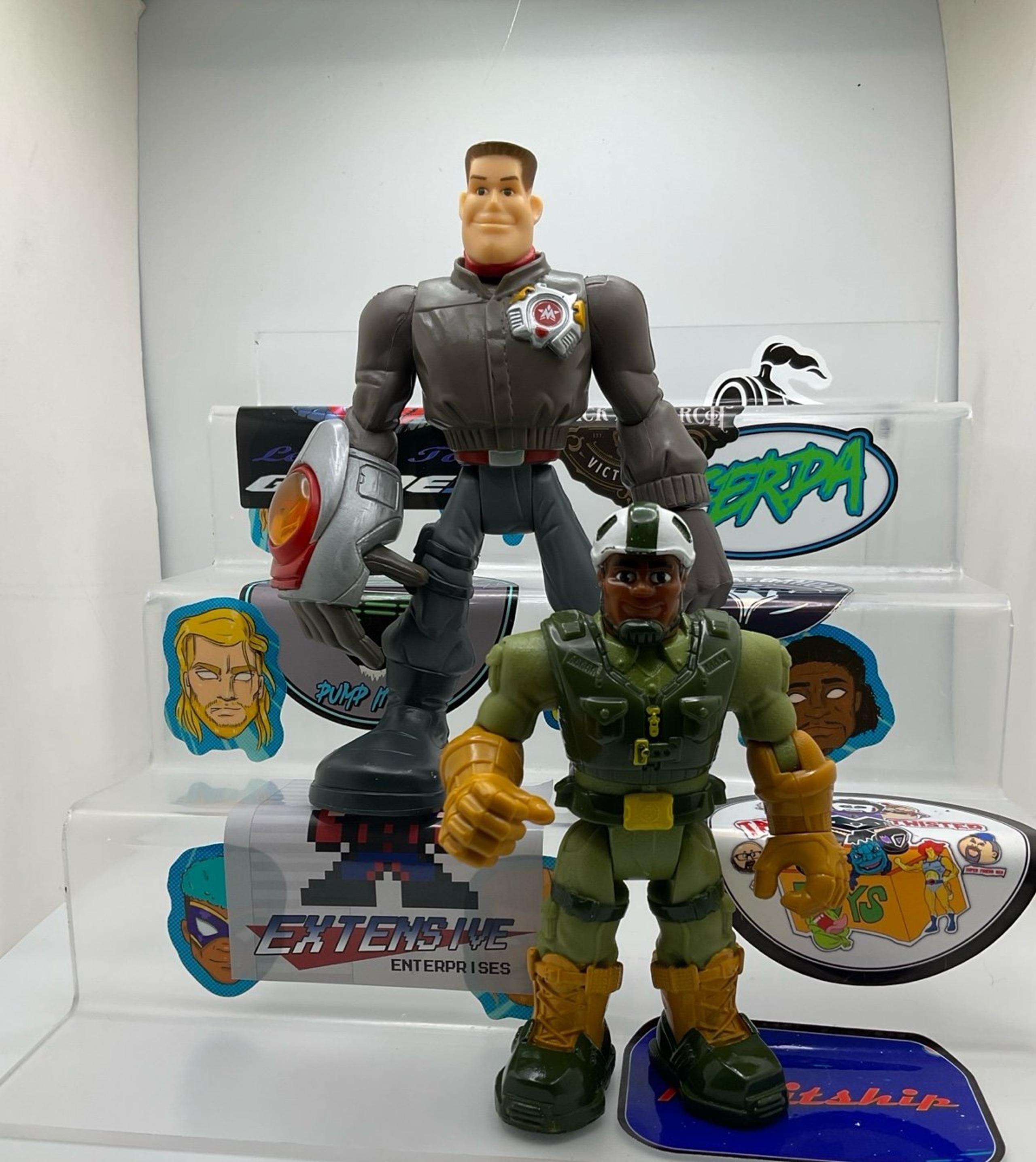 PLAYSKOOL ACTION FIGURE LOT