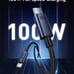 100 piece Baseus USB C Charger Cable 100W PD 5A QC 5.0 Type C Fast Charging USB