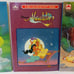 4 Vintage 1989-93 Golden Coloring Books Disney Aladdin Mermaid Snow White Beauty