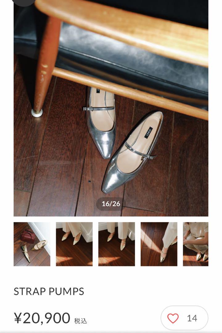 値段が激安 OHGA Pumps Strap / 靴