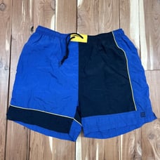 Vintage Givenchy Activewear Swim Shorts Men's Large Multicolor Color Block