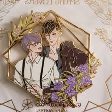 BL Enamel pin.