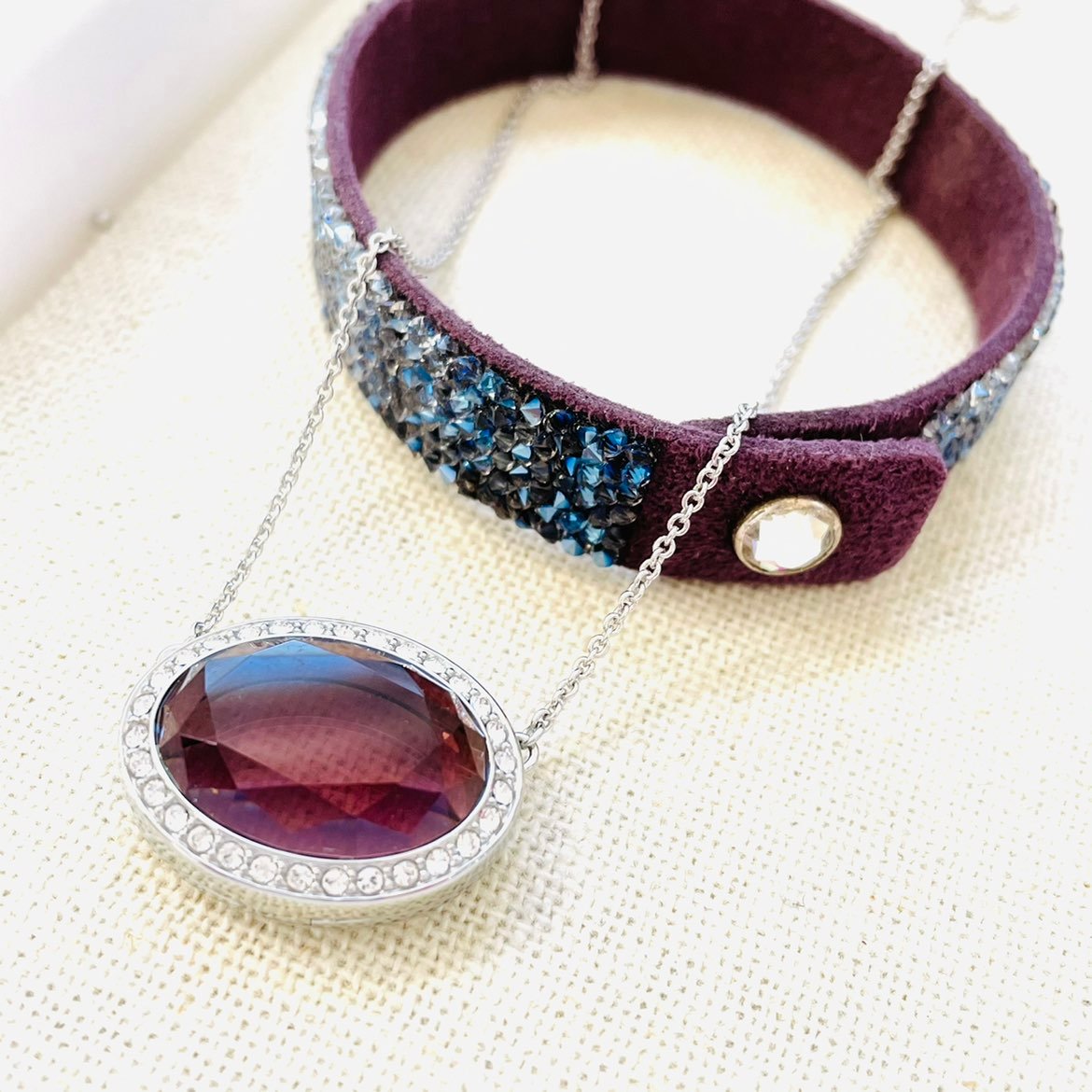 crystal necklace