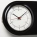 Hearth & Hand Magnolia Wall Clock & Thermometer Black - Target