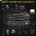 HDMI Splitter Audio Extractor 4K@120Hz