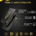 HDMI Splitter Audio Extractor 4K@120Hz
