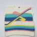 Vintage 80s Color Block Knit Top