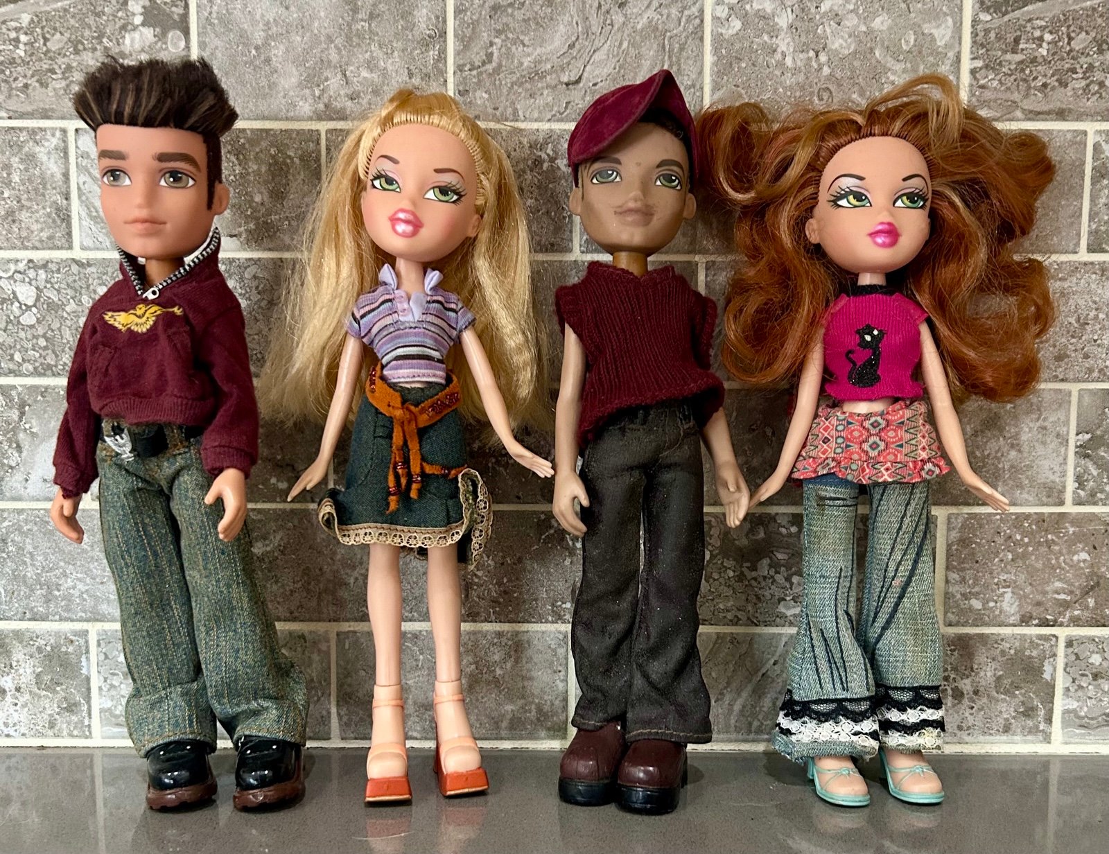 Bratz Dolls - Set of 4