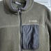 Mens Columbia Fleece Jacket Medium Green Unisex