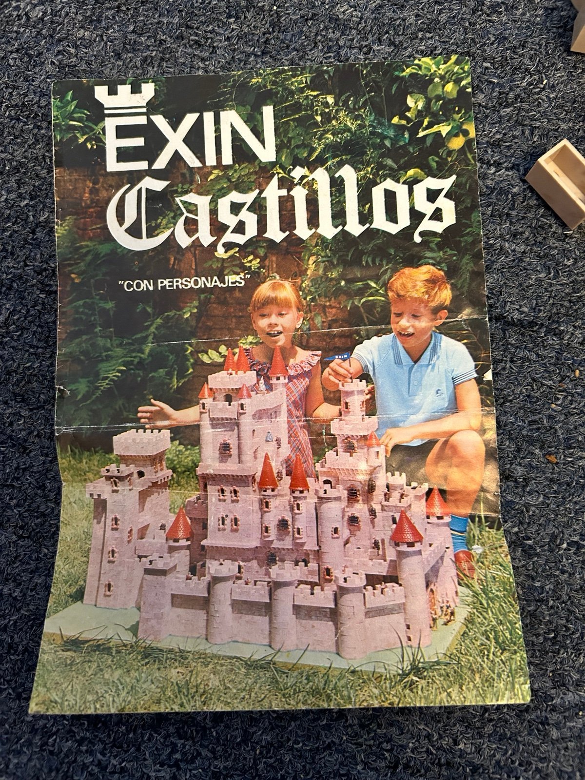 Vintage Exin Castillos castle building set
