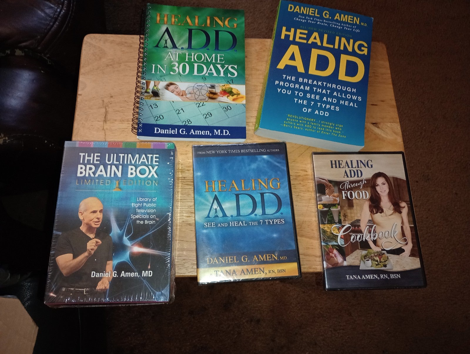 Healing ADD at Home- Daniel Amen *Complete Boxed Set