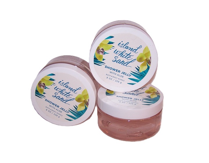 Island White Sands Shower Jelly Bath & Body Works Lot of 3