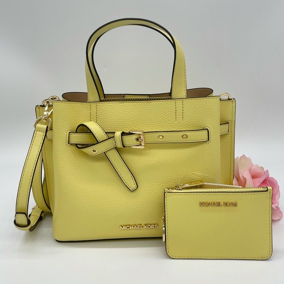 Michael Kors Small Emilia Satchel & Coinpouch Wlt