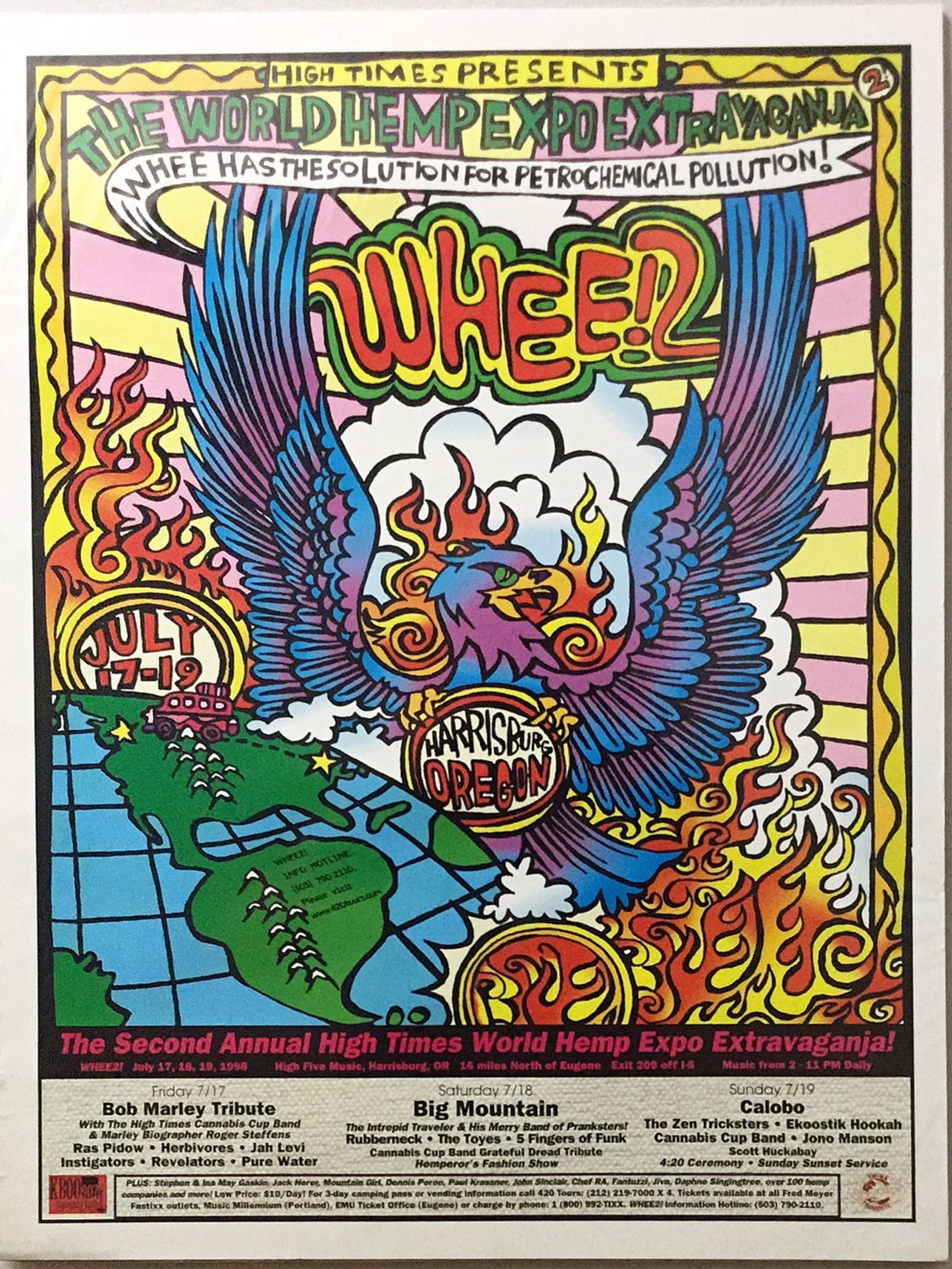 WHEE 2 1997 Festival Poster Oregon