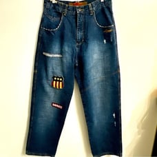 Vintage Davoucci Hip Hop baggy Jeans Men's 34X33
