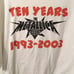 Metallica Fan Club Shirt 2003 2XL
