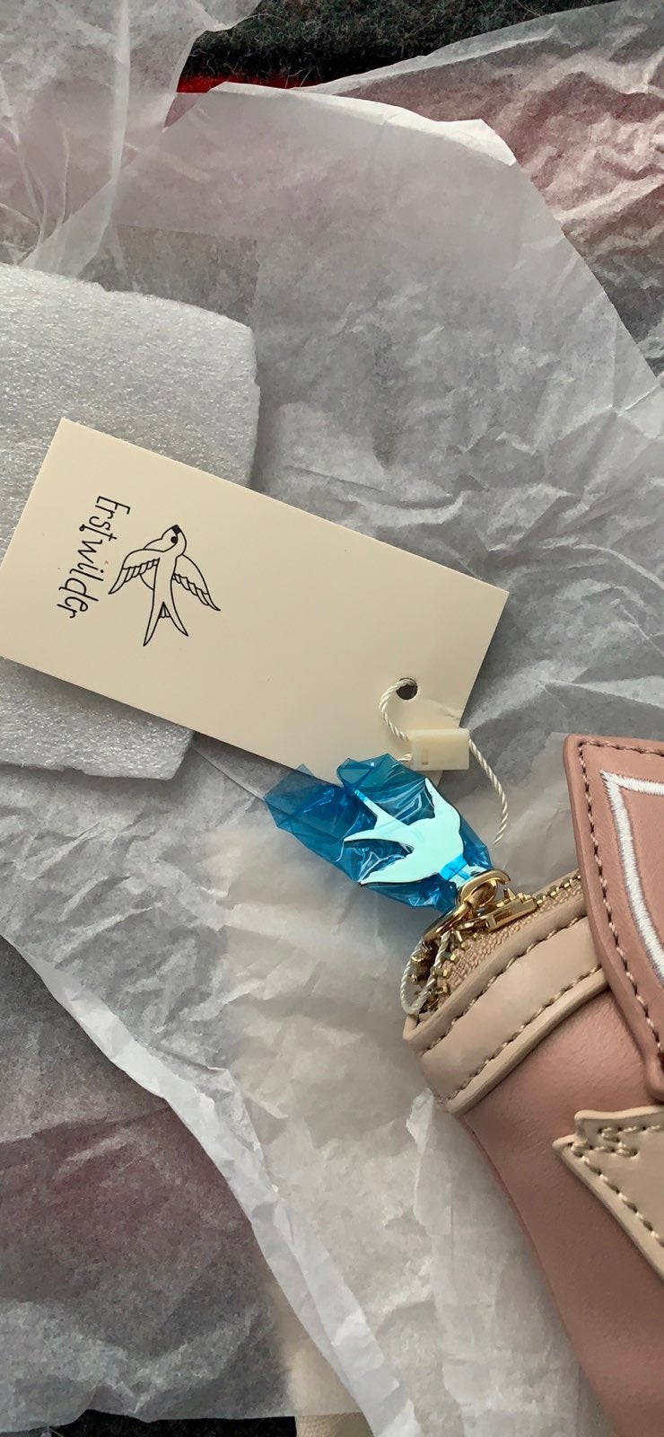 NWT Erstwilder FLORA FOX sales FACE COIN PURSE