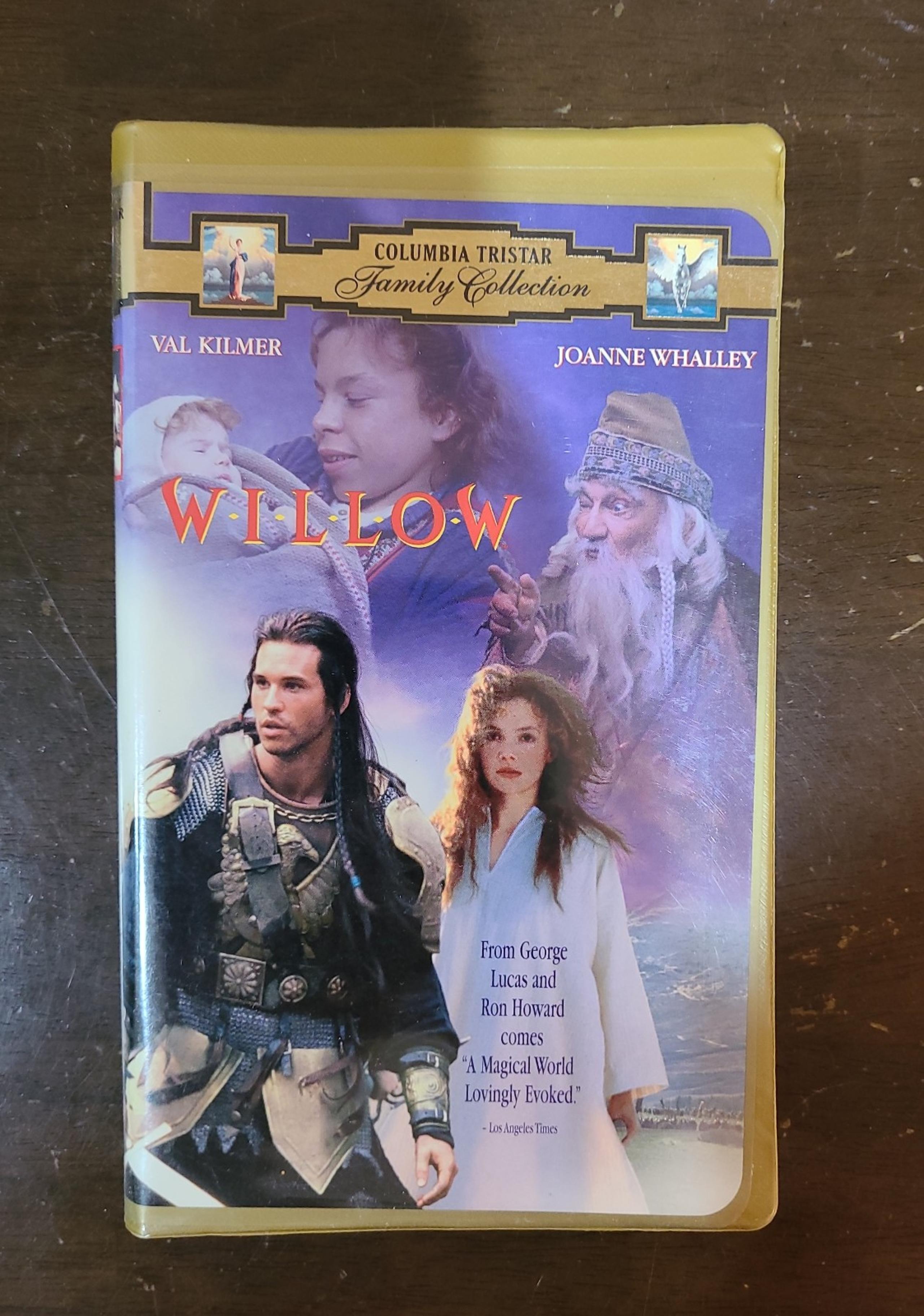 Willow VHS Columbia Tristar Family Collection Gold Clamshell Case