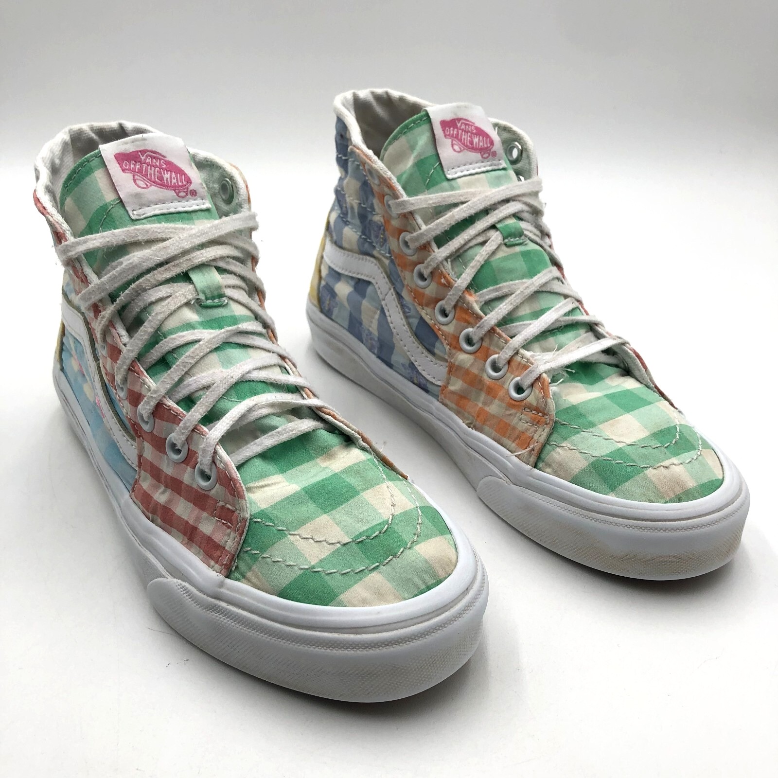 Vans Sk8-Hi Shoes Women's Size 7.5 Multicolored Cherries Lace up