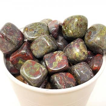 DRAGON'S BLOOD Tumbled Stone 1 Lb (Genuine Polished Gemstone