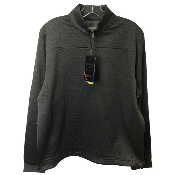 Callaway Men's Weather Series Thermal Fleece 1/4 Zip Golf Pullover Size Small