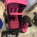 Urbini stroller, carseat and base board