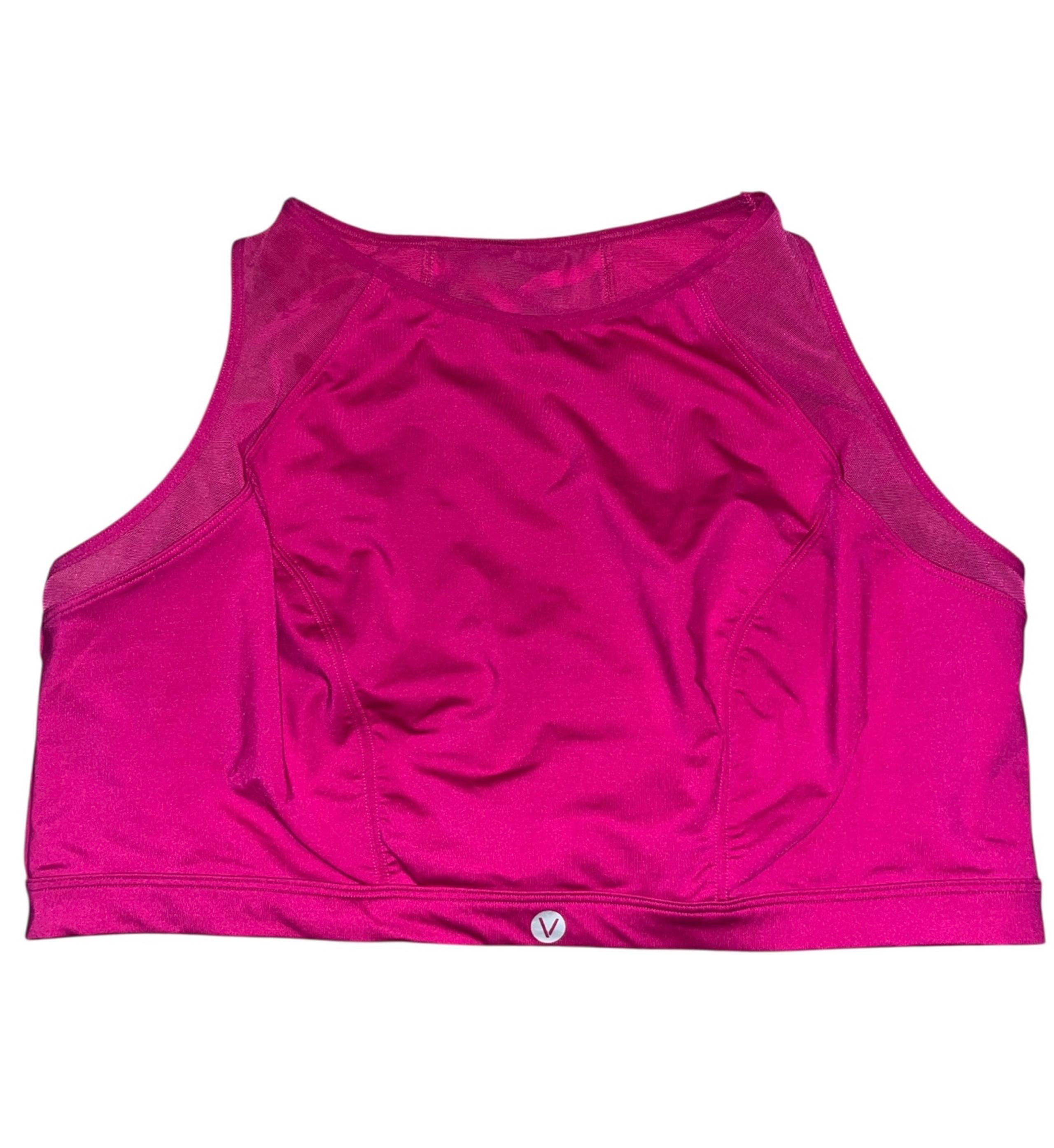 LIVI For Lane Bryant Wirefree Sports Bra 26/28 pink