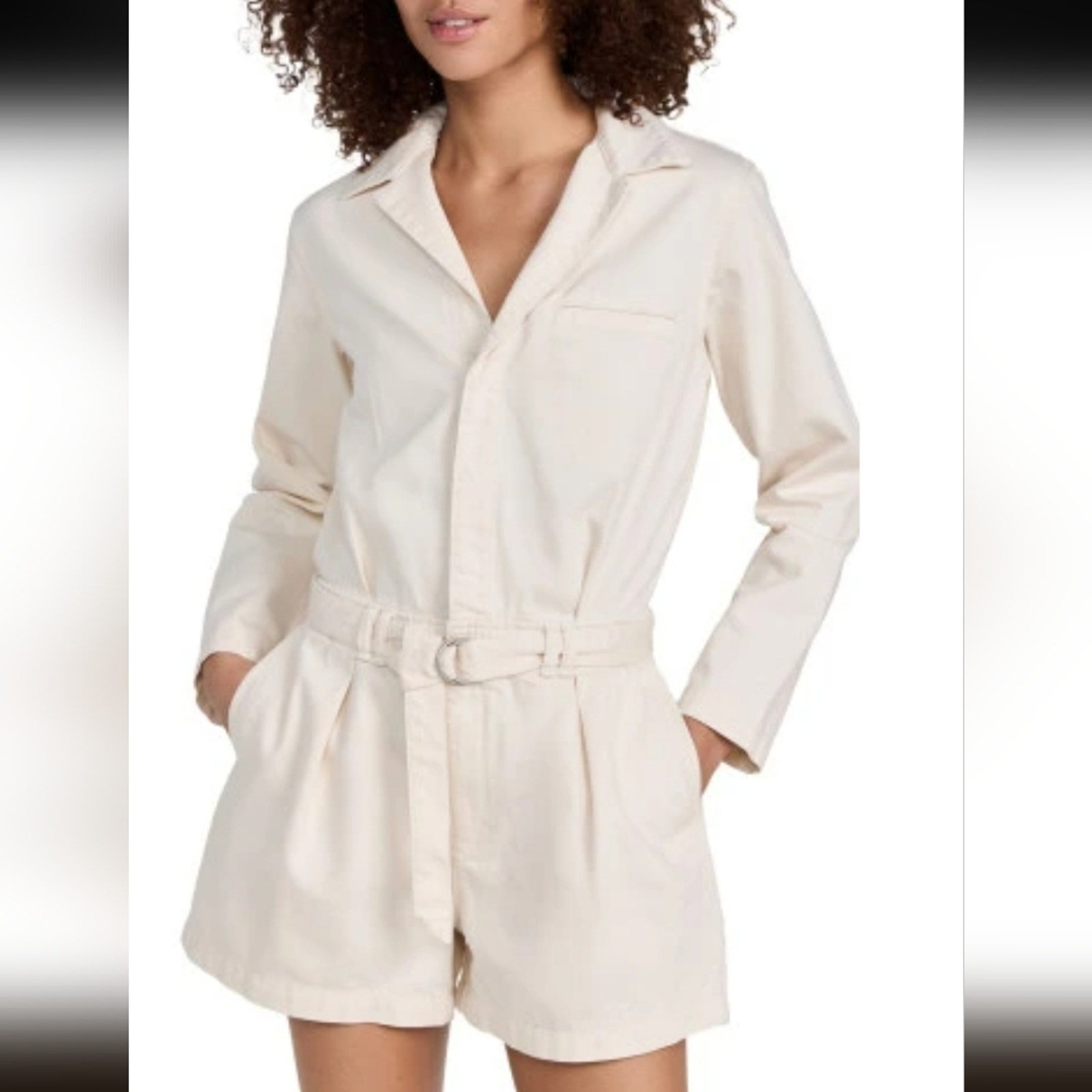 rag & bone Pleated Romper