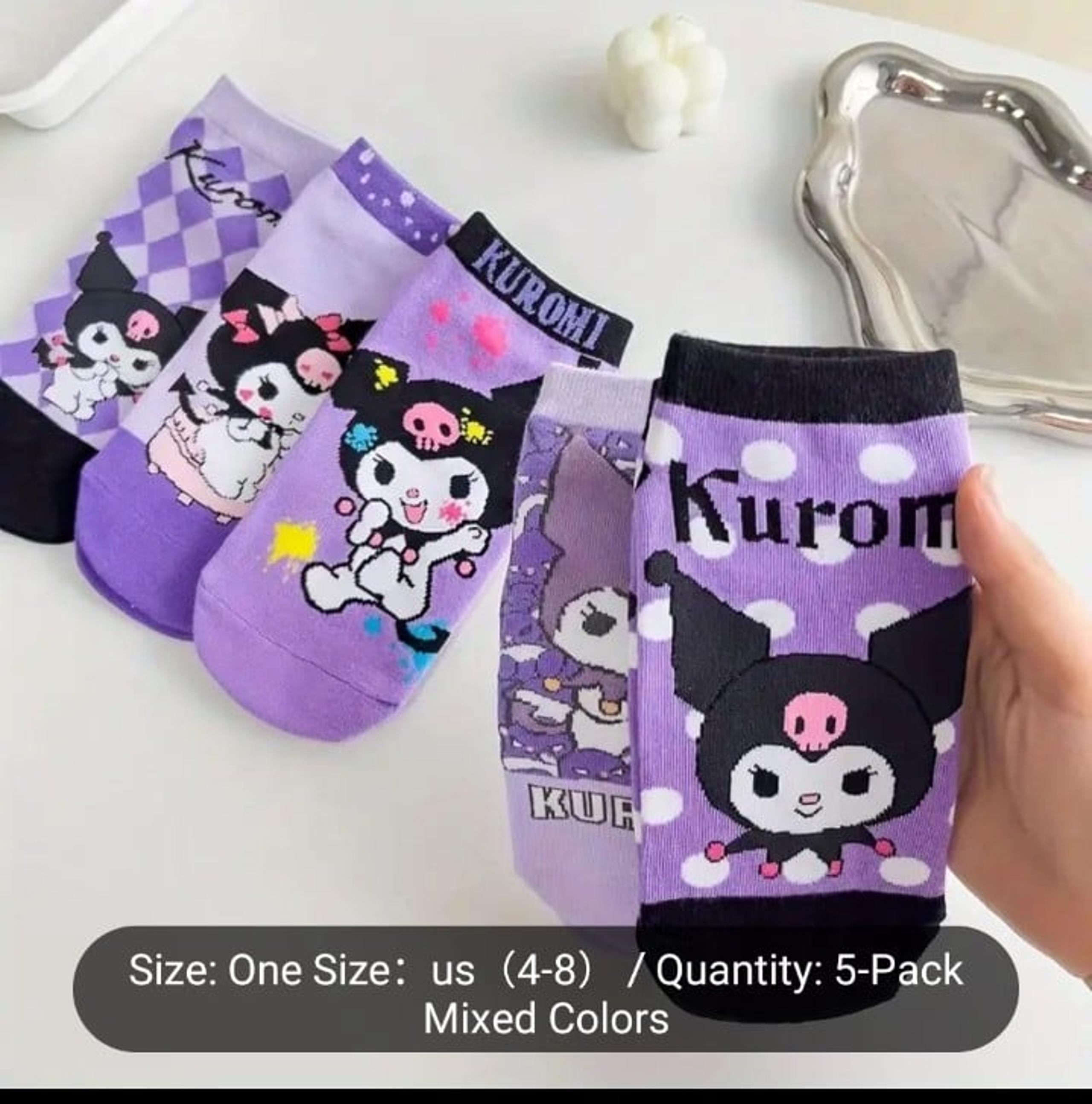 Kuromi sanrio socks