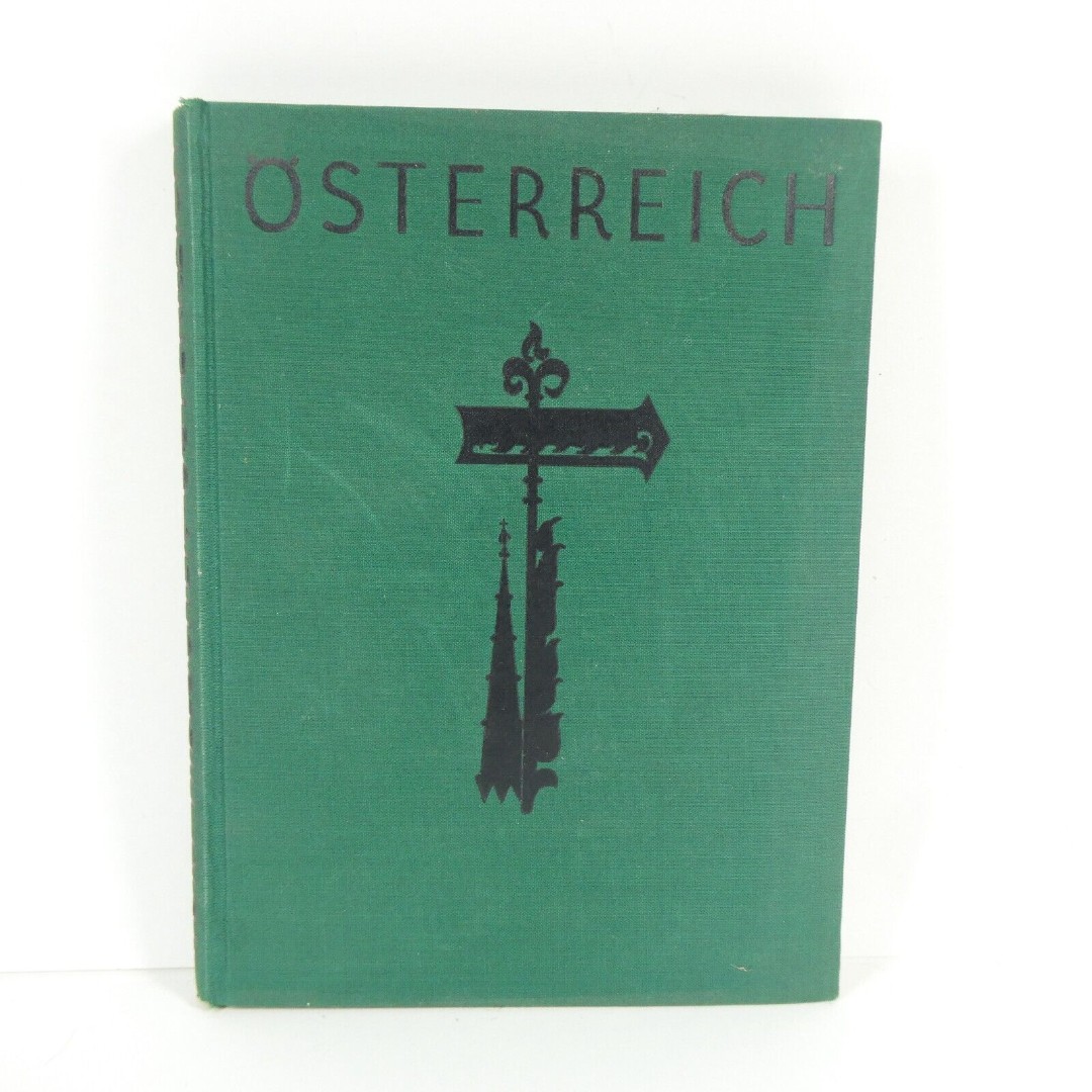 Osterreich Kurt Hielscher 1938 Hardcover Landscape Illustrations