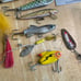 Large Lot Fishing Lures and Misc