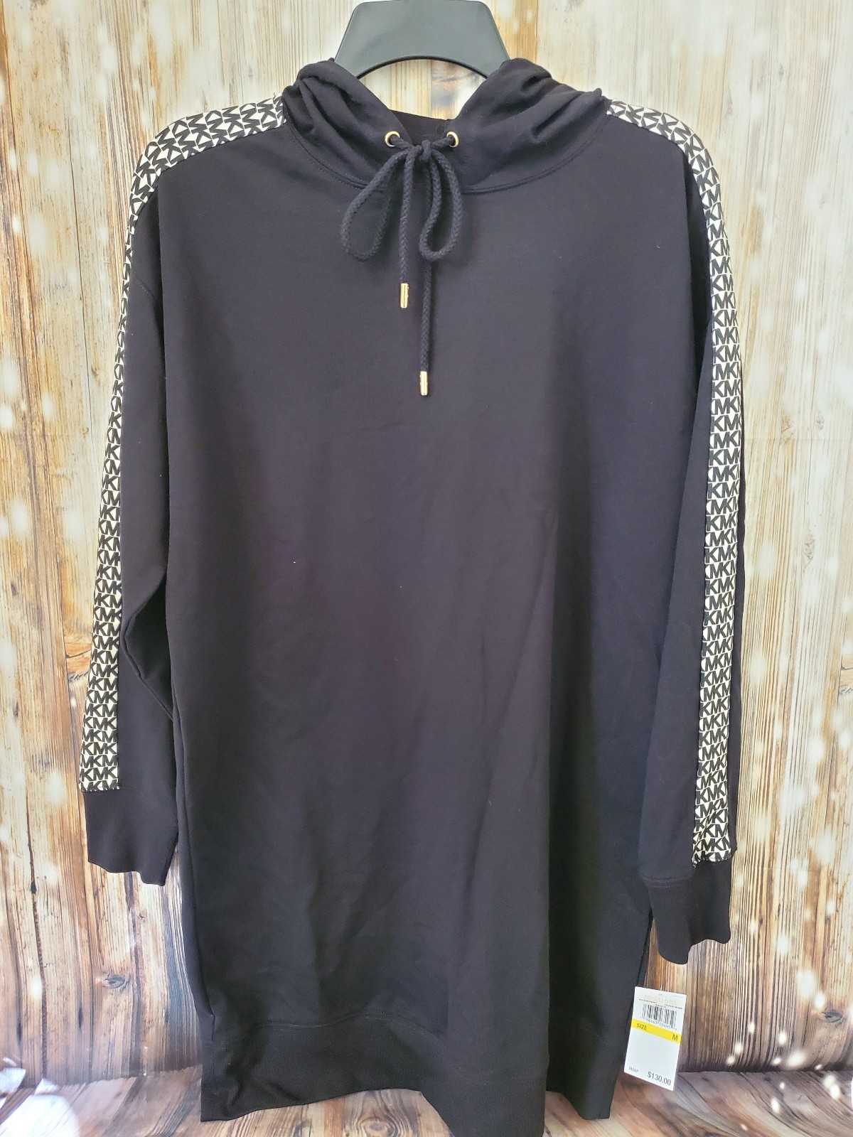 Michael Kors Tunic Dress With white and black MK tape.